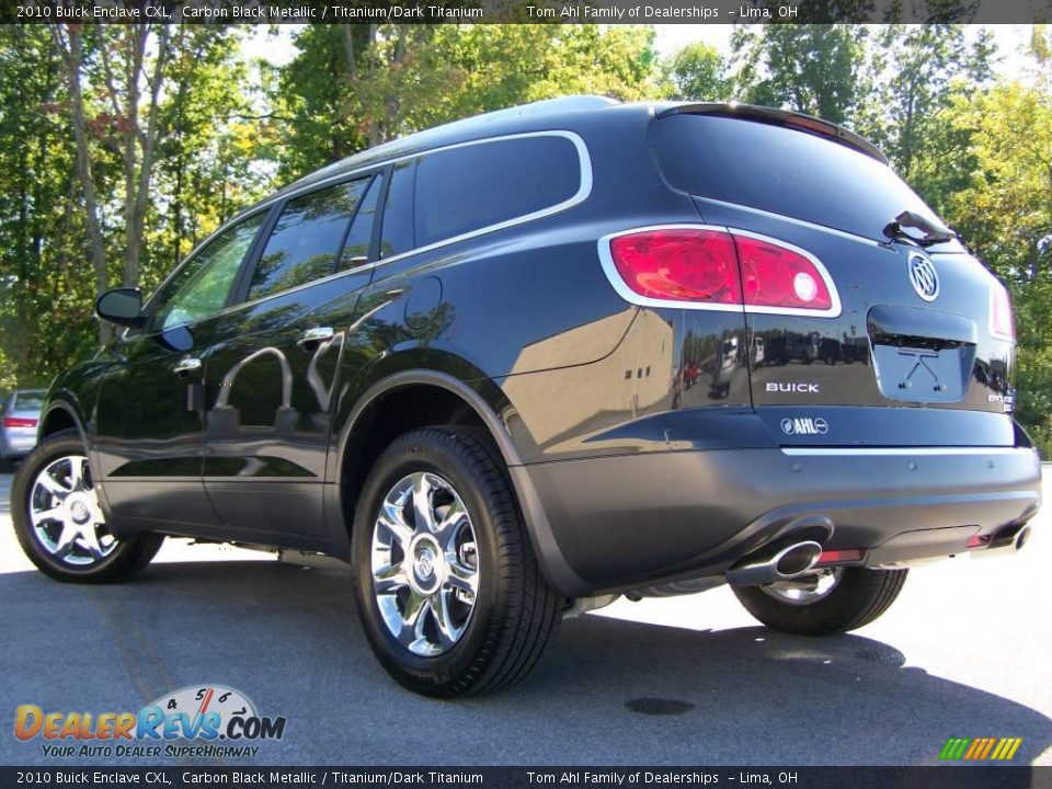 2010 Buick Enclave CXL Carbon Black Metallic / Titanium/Dark Titanium Photo #4