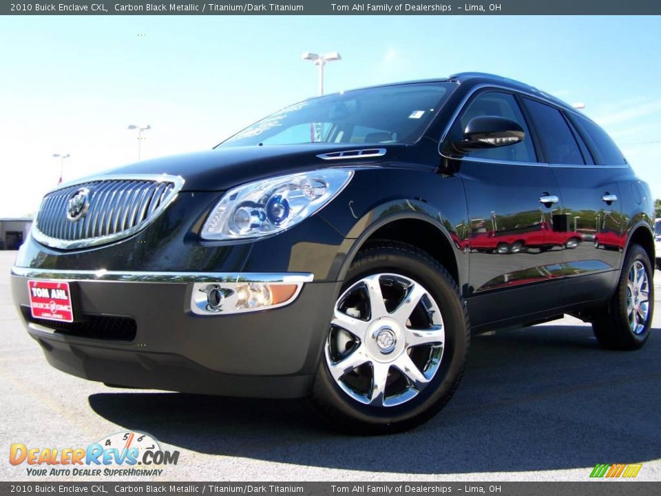 2010 Buick Enclave CXL Carbon Black Metallic / Titanium/Dark Titanium Photo #5