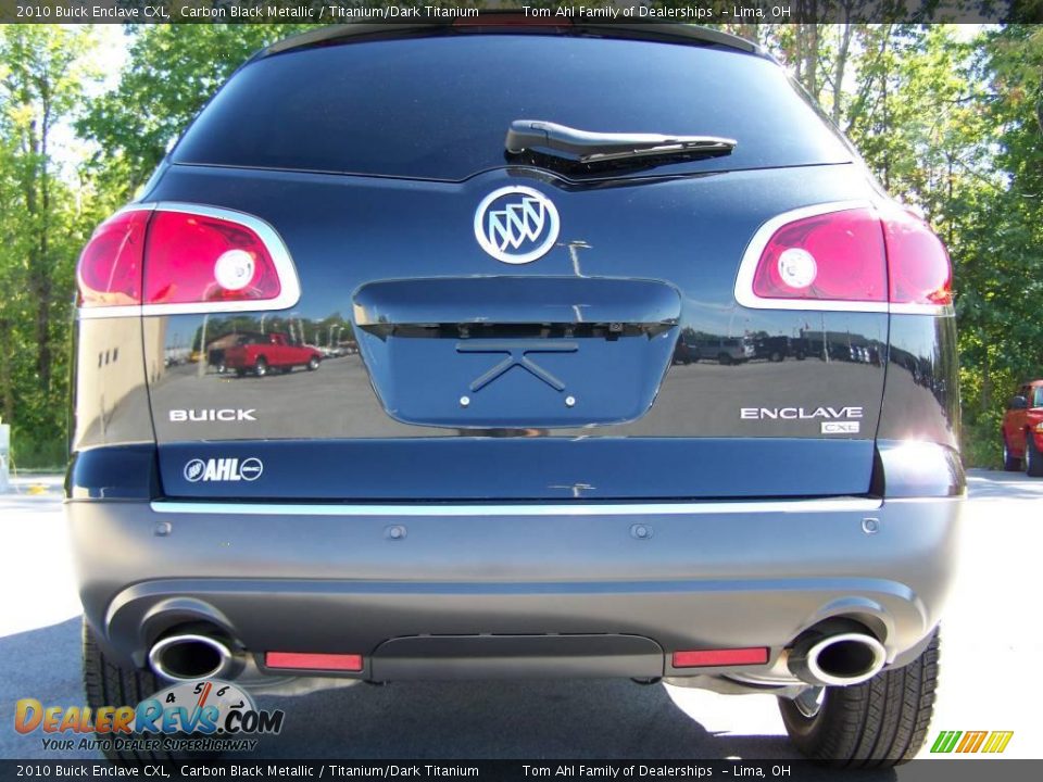 2010 Buick Enclave CXL Carbon Black Metallic / Titanium/Dark Titanium Photo #6