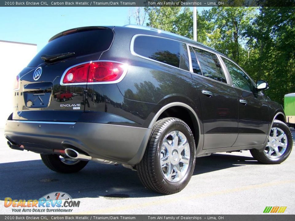 2010 Buick Enclave CXL Carbon Black Metallic / Titanium/Dark Titanium Photo #7