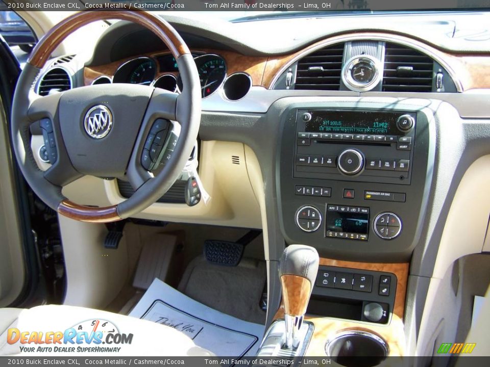 2010 Buick Enclave CXL Cocoa Metallic / Cashmere/Cocoa Photo #16