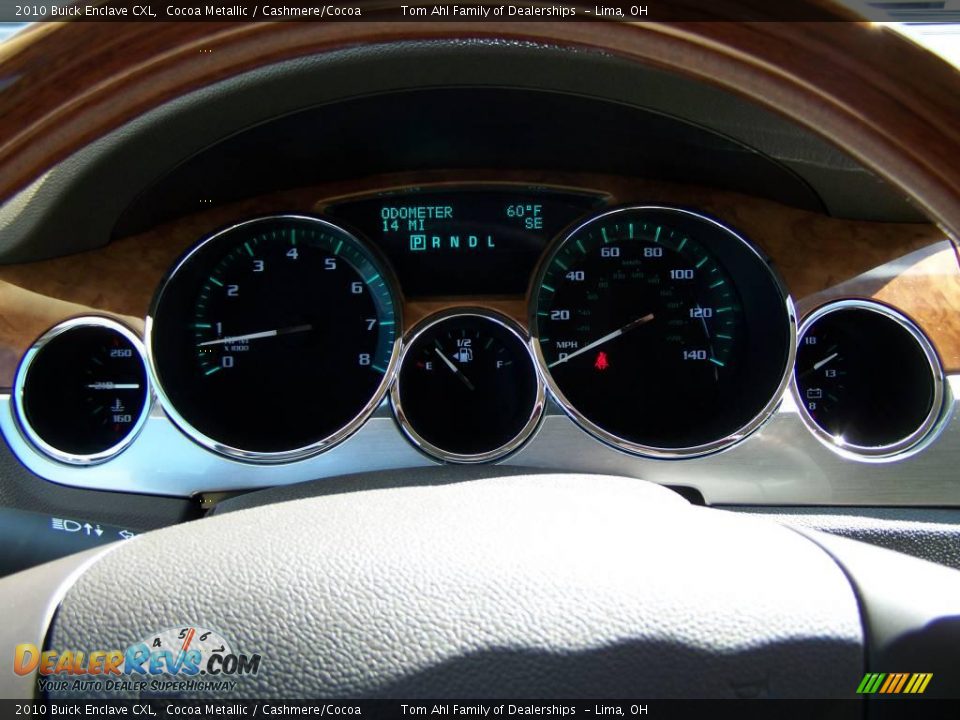 2010 Buick Enclave CXL Cocoa Metallic / Cashmere/Cocoa Photo #18