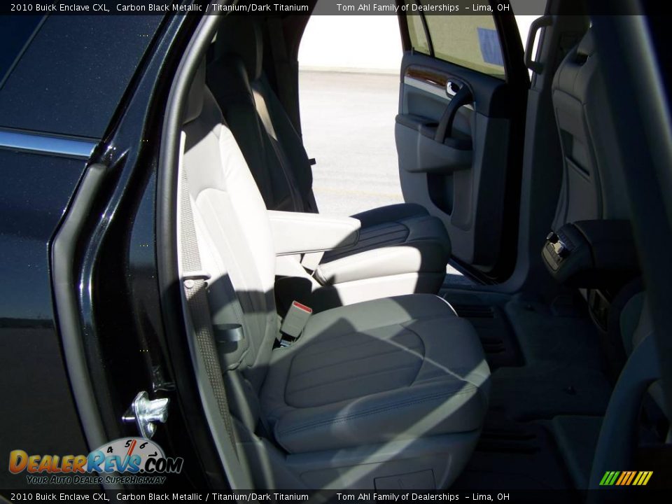 2010 Buick Enclave CXL Carbon Black Metallic / Titanium/Dark Titanium Photo #13