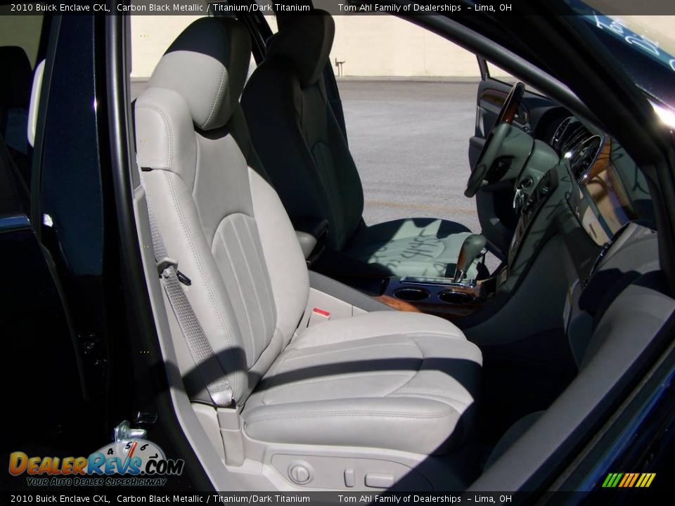 2010 Buick Enclave CXL Carbon Black Metallic / Titanium/Dark Titanium Photo #14