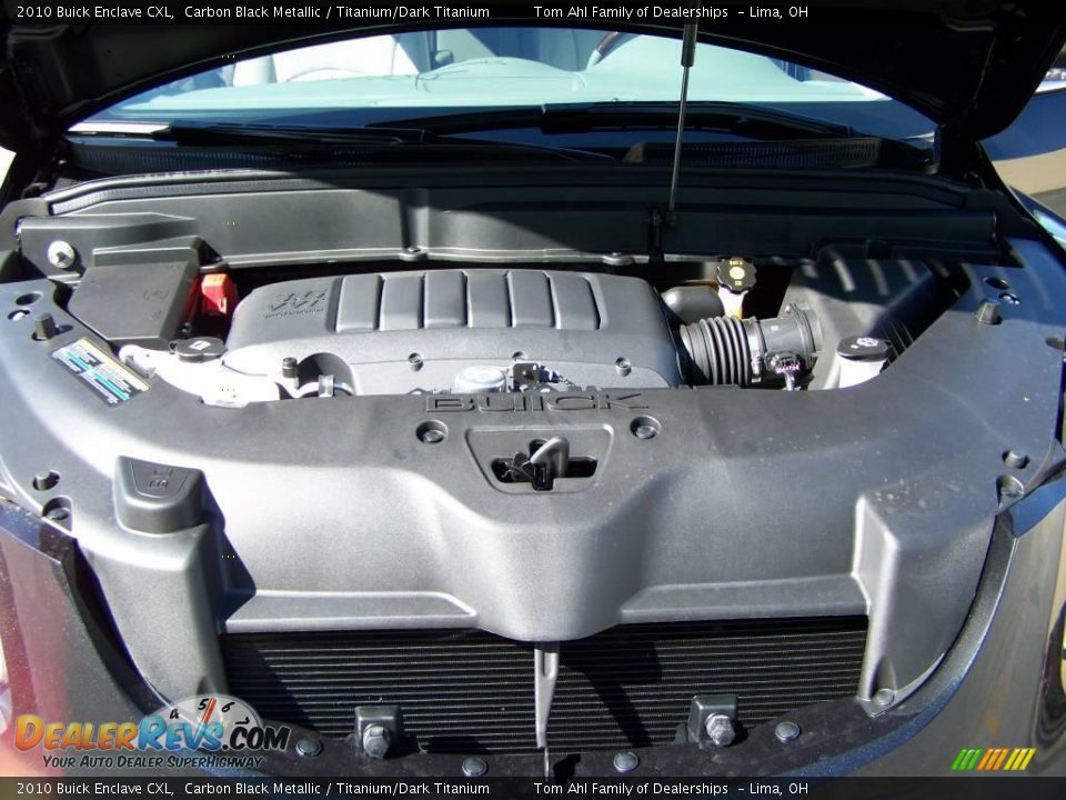 2010 Buick Enclave CXL Carbon Black Metallic / Titanium/Dark Titanium Photo #17