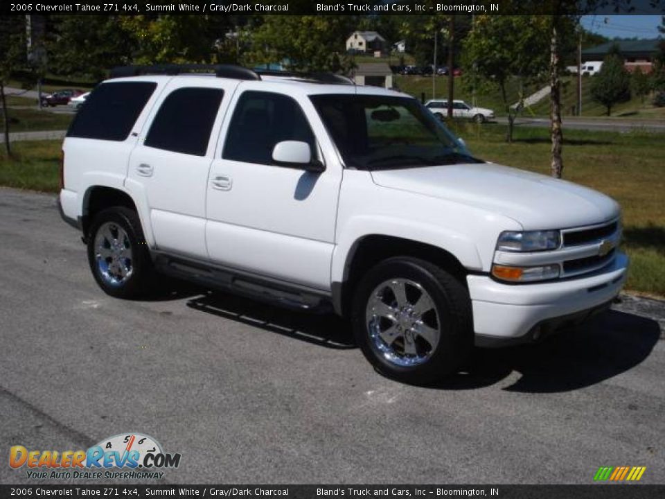 2006 Chevrolet Tahoe Z71 4x4 Summit White / Gray/Dark Charcoal Photo #1