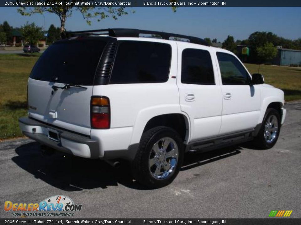 2006 Chevrolet Tahoe Z71 4x4 Summit White / Gray/Dark Charcoal Photo #2