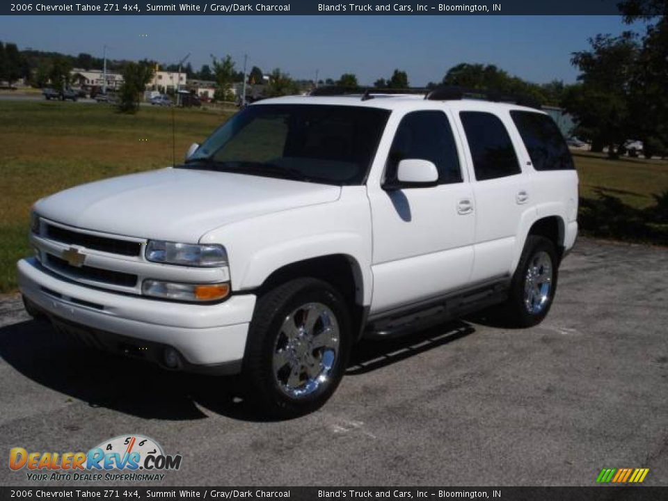 2006 Chevrolet Tahoe Z71 4x4 Summit White / Gray/Dark Charcoal Photo #6