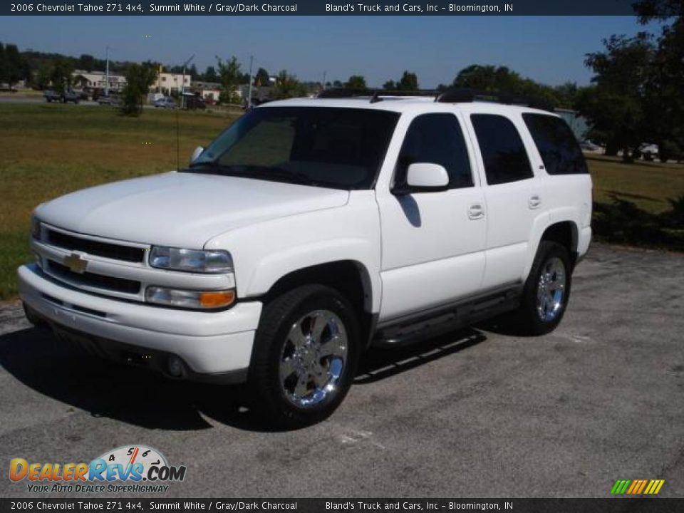 2006 Chevrolet Tahoe Z71 4x4 Summit White / Gray/Dark Charcoal Photo #6