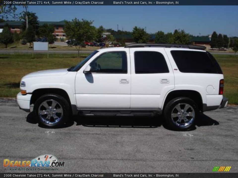 2006 Chevrolet Tahoe Z71 4x4 Summit White / Gray/Dark Charcoal Photo #8