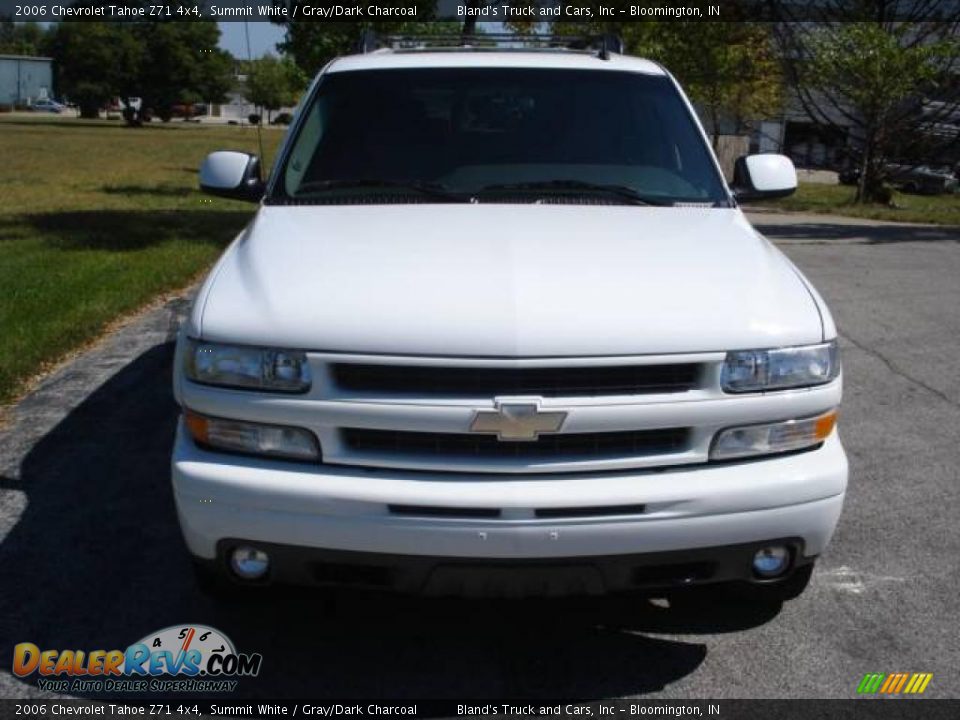 2006 Chevrolet Tahoe Z71 4x4 Summit White / Gray/Dark Charcoal Photo #9