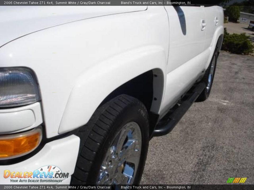 2006 Chevrolet Tahoe Z71 4x4 Summit White / Gray/Dark Charcoal Photo #10