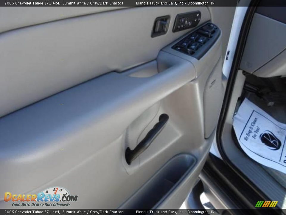 2006 Chevrolet Tahoe Z71 4x4 Summit White / Gray/Dark Charcoal Photo #15