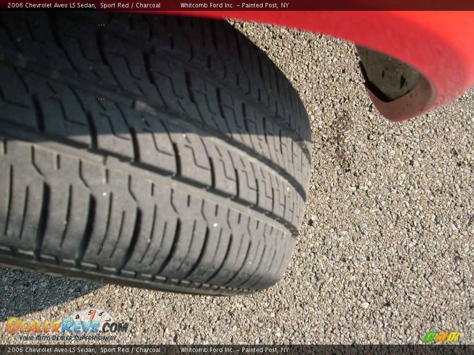 2006 Chevrolet Aveo LS Sedan Sport Red / Charcoal Photo #7