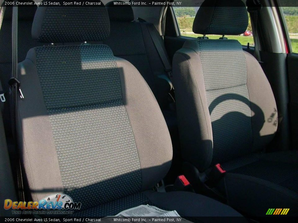2006 Chevrolet Aveo LS Sedan Sport Red / Charcoal Photo #11