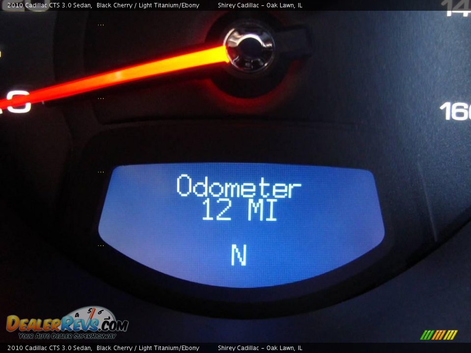 2010 Cadillac CTS 3.0 Sedan Black Cherry / Light Titanium/Ebony Photo #20