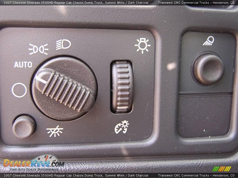 2007 Chevrolet Silverado 3500HD Regular Cab Chassis Dump Truck Summit White / Dark Charcoal Photo #21