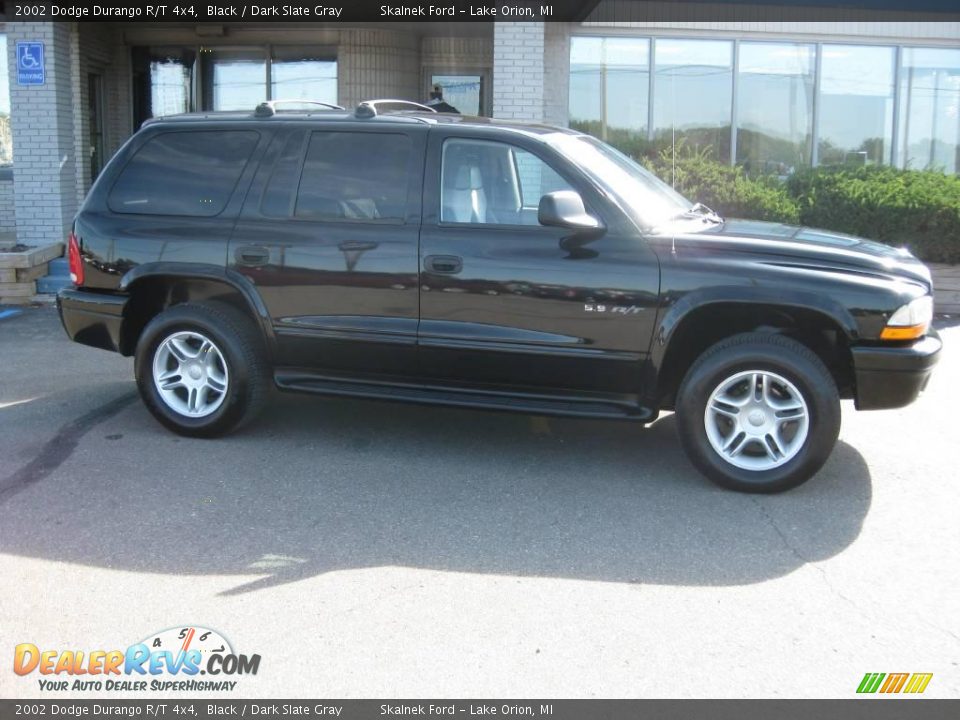 2002 Dodge Durango R/T 4x4 Black / Dark Slate Gray Photo #1