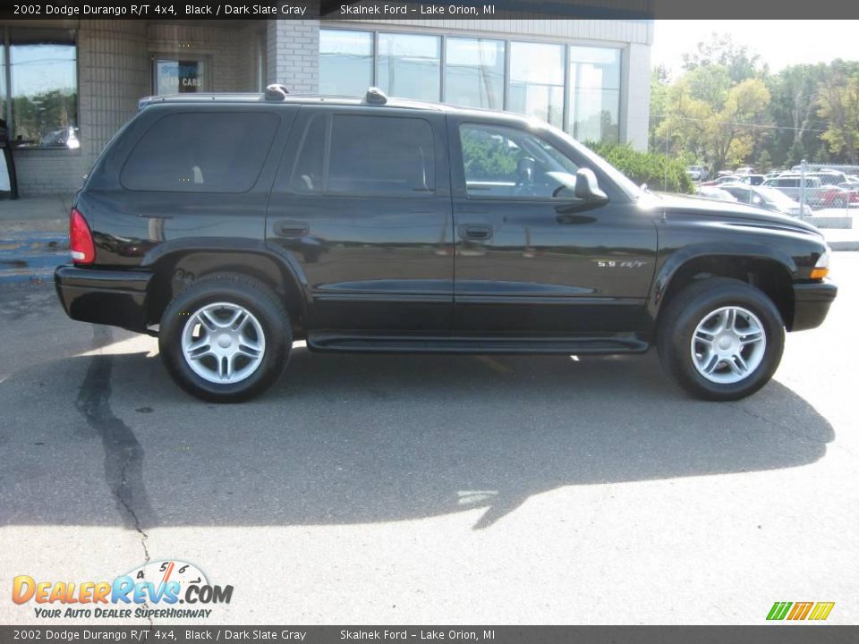 2002 Dodge Durango R/T 4x4 Black / Dark Slate Gray Photo #2