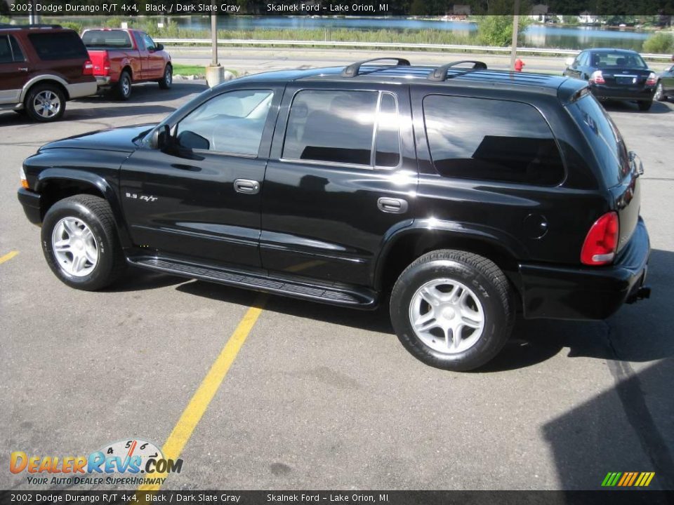 2002 Dodge Durango R/T 4x4 Black / Dark Slate Gray Photo #7