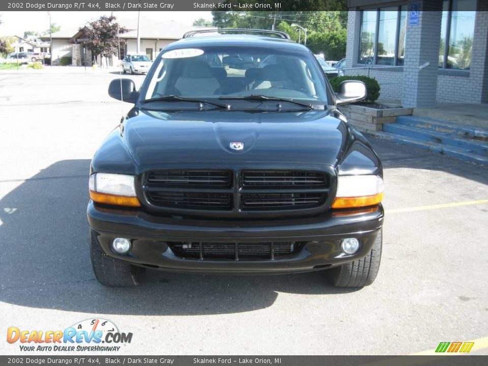 2002 Dodge Durango R/T 4x4 Black / Dark Slate Gray Photo #10