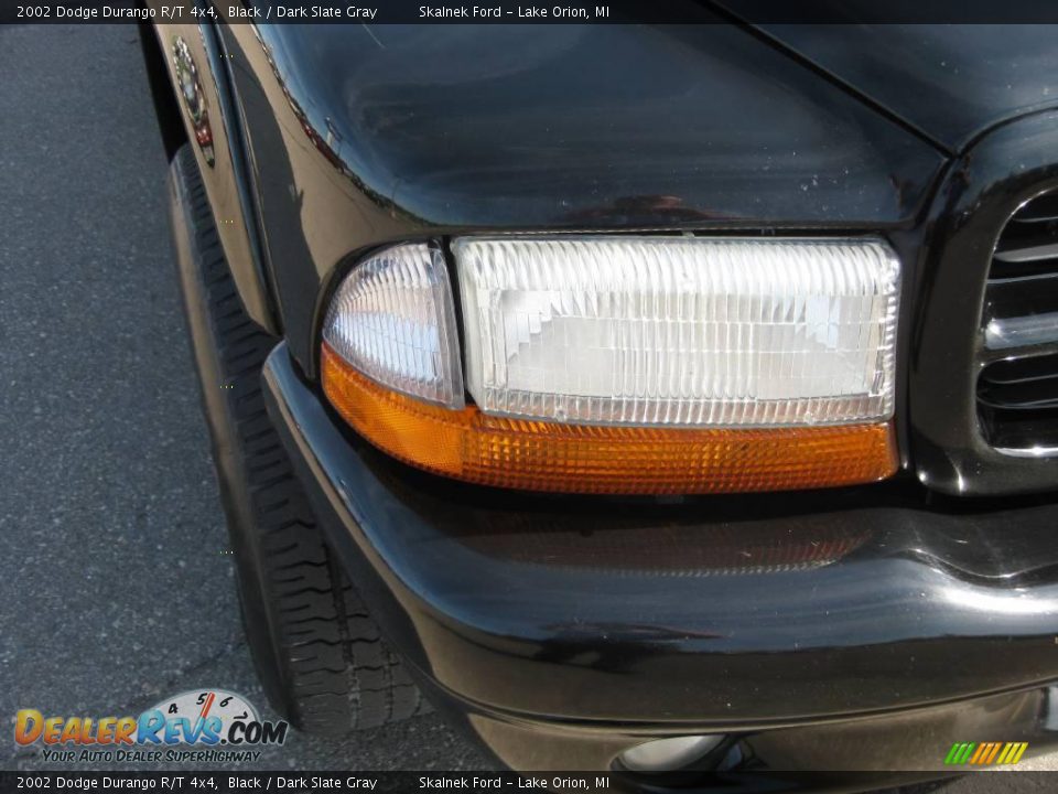 2002 Dodge Durango R/T 4x4 Black / Dark Slate Gray Photo #12