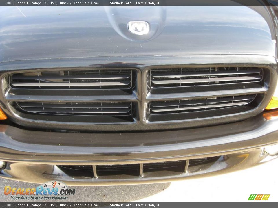 2002 Dodge Durango R/T 4x4 Black / Dark Slate Gray Photo #13