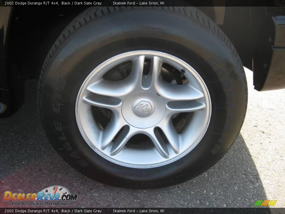 2002 Dodge Durango R/T 4x4 Black / Dark Slate Gray Photo #15