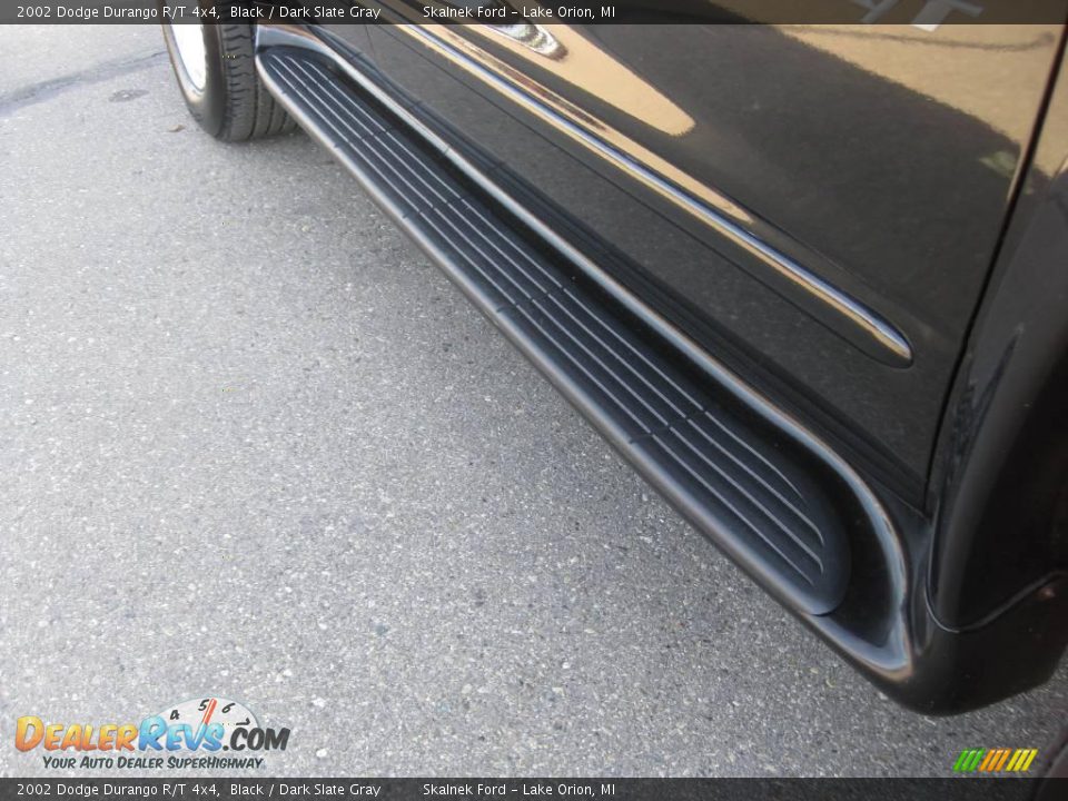 2002 Dodge Durango R/T 4x4 Black / Dark Slate Gray Photo #16