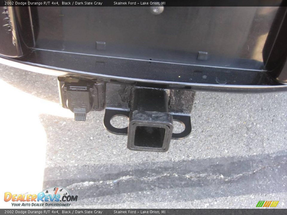 2002 Dodge Durango R/T 4x4 Black / Dark Slate Gray Photo #19