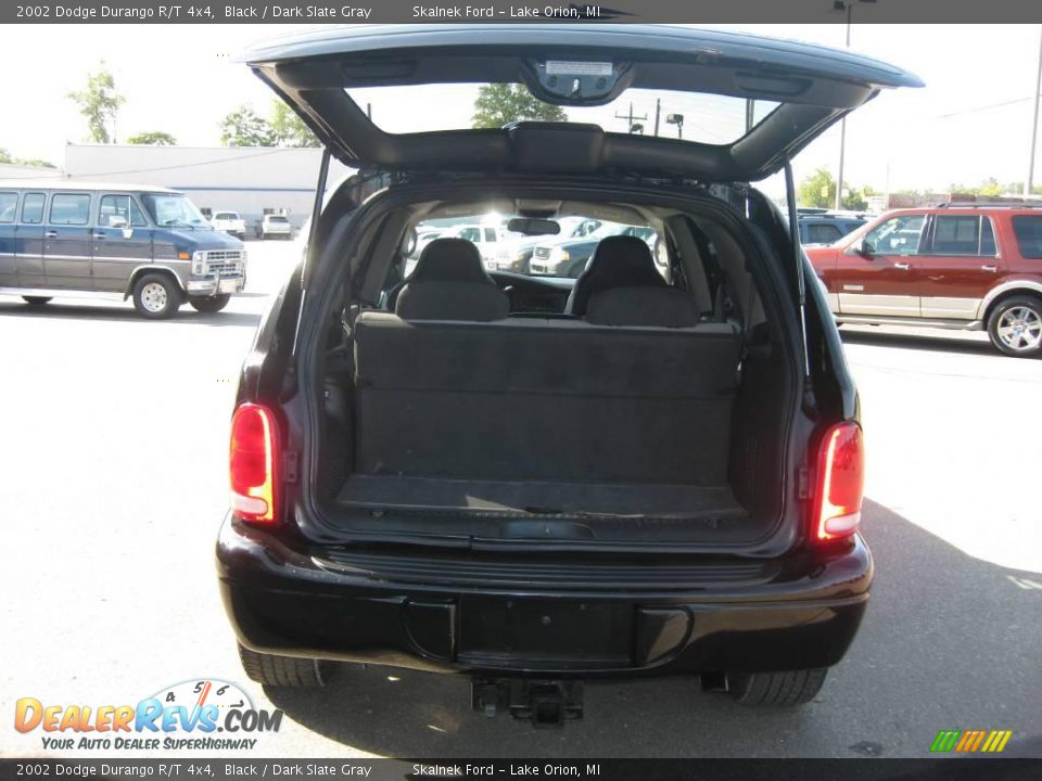2002 Dodge Durango R/T 4x4 Black / Dark Slate Gray Photo #20