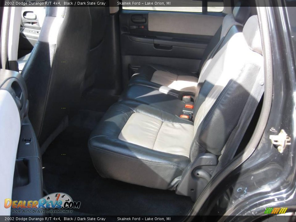 2002 Dodge Durango R/T 4x4 Black / Dark Slate Gray Photo #22