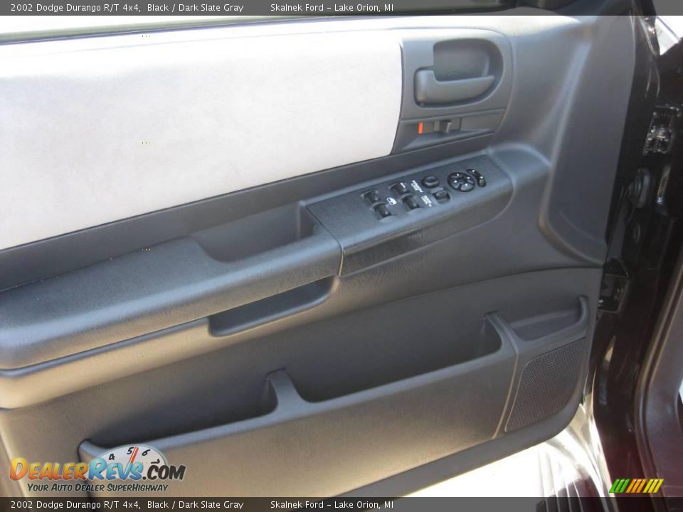 2002 Dodge Durango R/T 4x4 Black / Dark Slate Gray Photo #24
