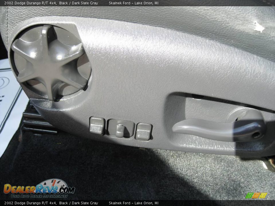 2002 Dodge Durango R/T 4x4 Black / Dark Slate Gray Photo #25