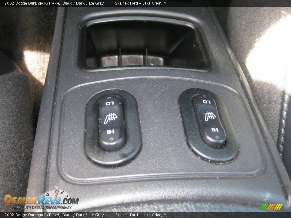 2002 Dodge Durango R/T 4x4 Black / Dark Slate Gray Photo #31