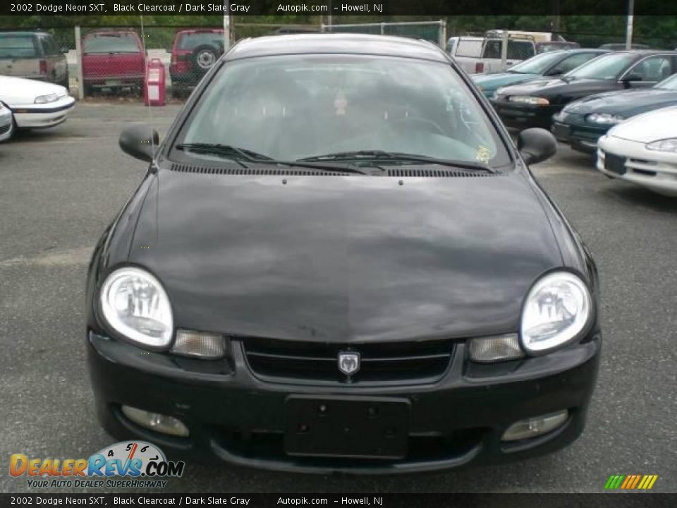 2002 Dodge Neon SXT Black Clearcoat / Dark Slate Gray Photo #1