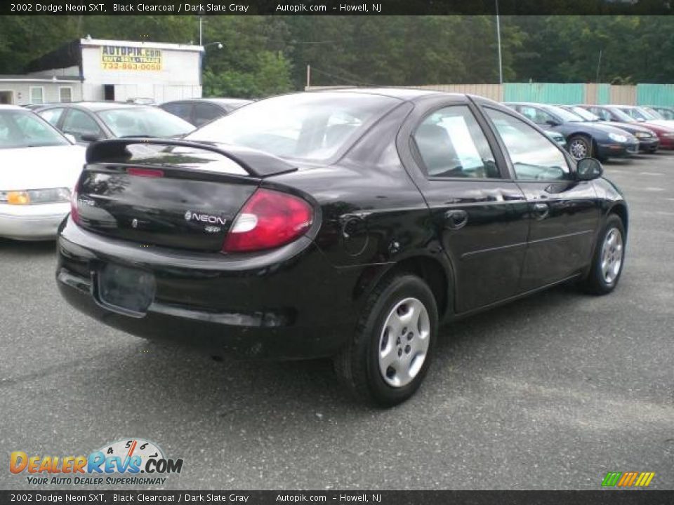 2002 Dodge Neon SXT Black Clearcoat / Dark Slate Gray Photo #5