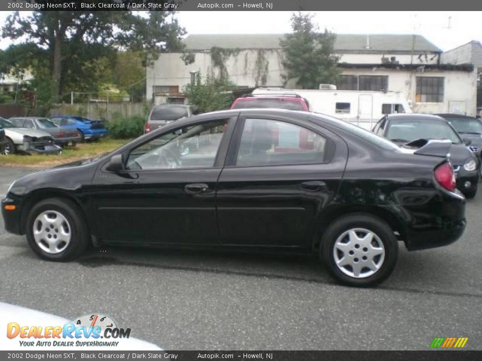 2002 Dodge Neon SXT Black Clearcoat / Dark Slate Gray Photo #8