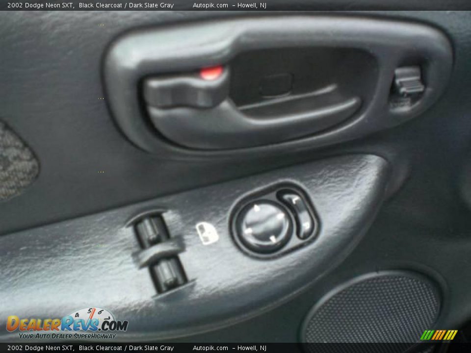 2002 Dodge Neon SXT Black Clearcoat / Dark Slate Gray Photo #15