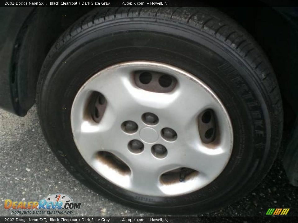 2002 Dodge Neon SXT Black Clearcoat / Dark Slate Gray Photo #18