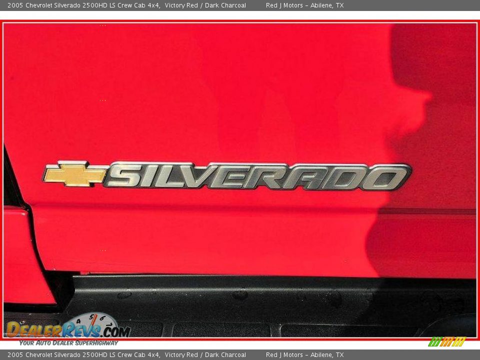 2005 Chevrolet Silverado 2500HD LS Crew Cab 4x4 Victory Red / Dark Charcoal Photo #5