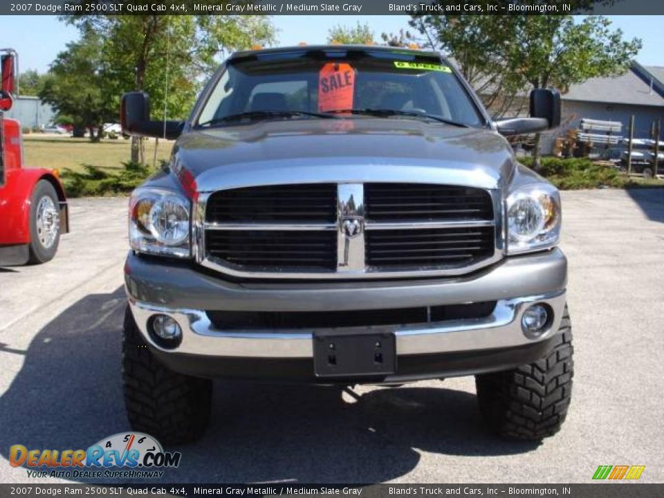 2007 Dodge Ram 2500 SLT Quad Cab 4x4 Mineral Gray Metallic / Medium Slate Gray Photo #9