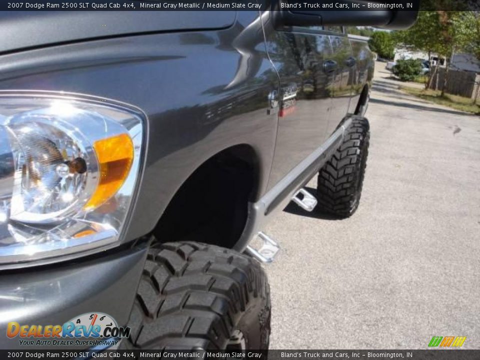 2007 Dodge Ram 2500 SLT Quad Cab 4x4 Mineral Gray Metallic / Medium Slate Gray Photo #10