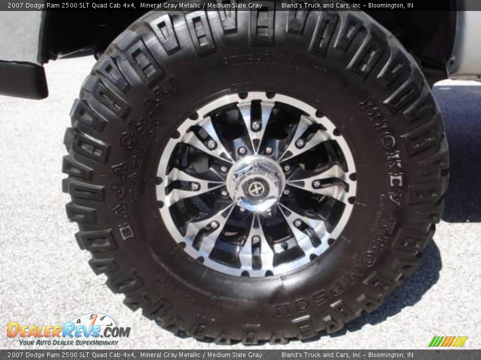 2007 Dodge Ram 2500 SLT Quad Cab 4x4 Mineral Gray Metallic / Medium Slate Gray Photo #11
