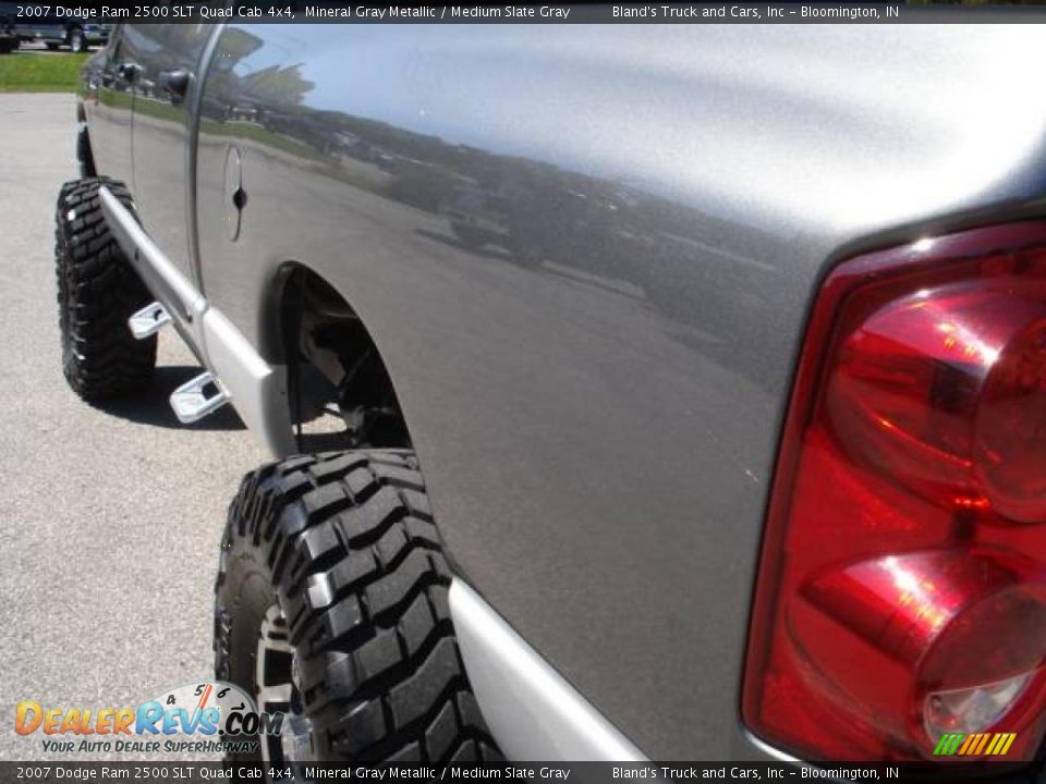 2007 Dodge Ram 2500 SLT Quad Cab 4x4 Mineral Gray Metallic / Medium Slate Gray Photo #13