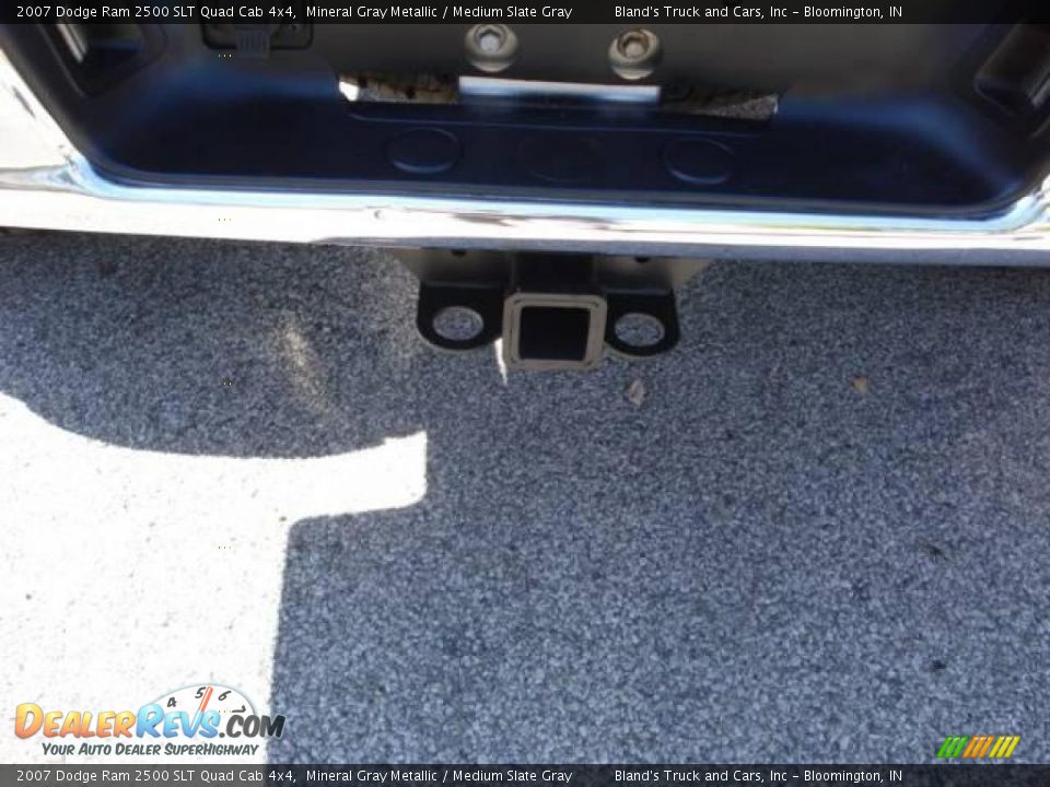2007 Dodge Ram 2500 SLT Quad Cab 4x4 Mineral Gray Metallic / Medium Slate Gray Photo #15