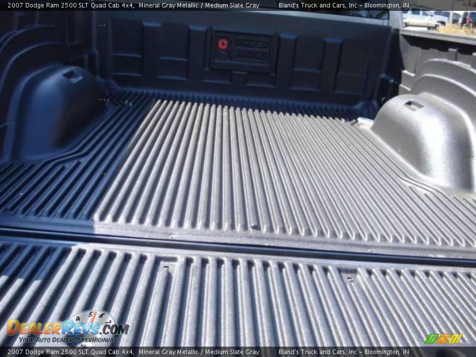 2007 Dodge Ram 2500 SLT Quad Cab 4x4 Mineral Gray Metallic / Medium Slate Gray Photo #16