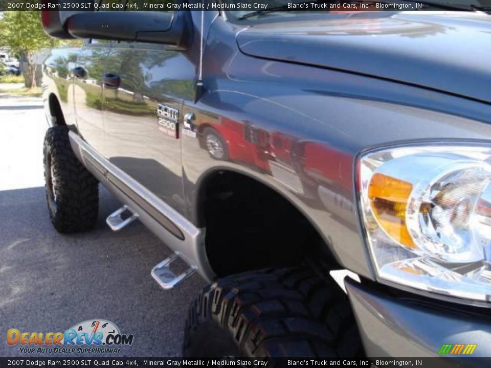 2007 Dodge Ram 2500 SLT Quad Cab 4x4 Mineral Gray Metallic / Medium Slate Gray Photo #18