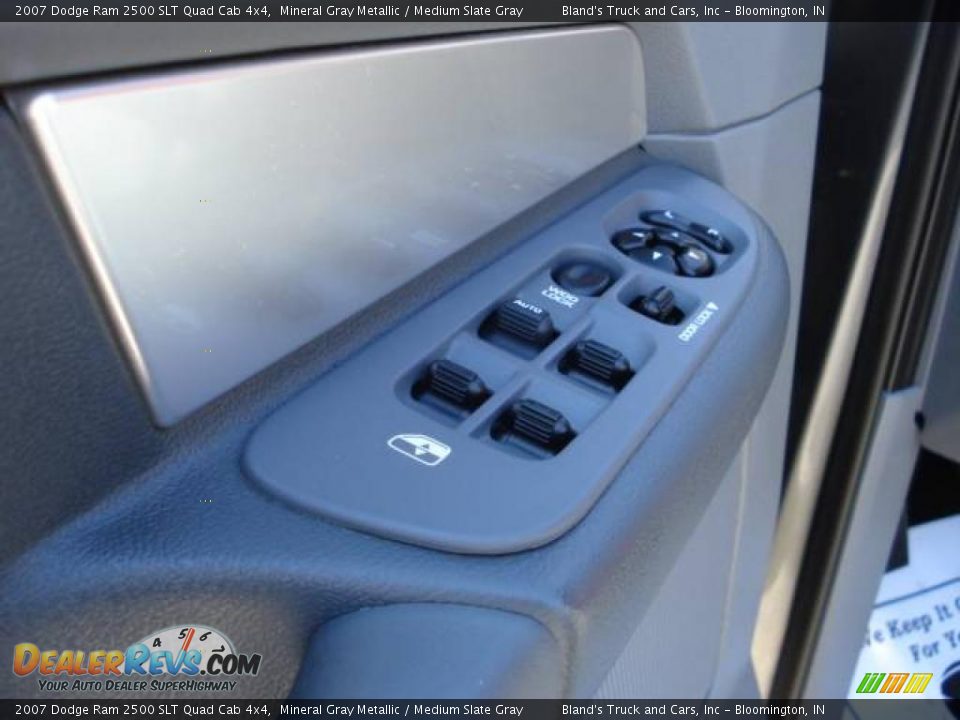 2007 Dodge Ram 2500 SLT Quad Cab 4x4 Mineral Gray Metallic / Medium Slate Gray Photo #19