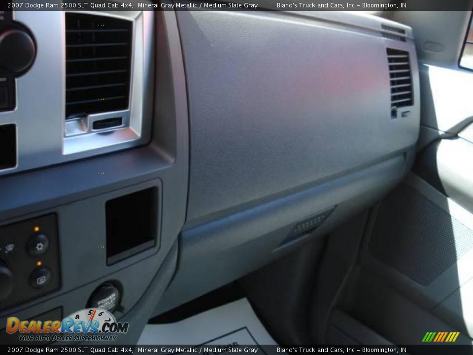 2007 Dodge Ram 2500 SLT Quad Cab 4x4 Mineral Gray Metallic / Medium Slate Gray Photo #24